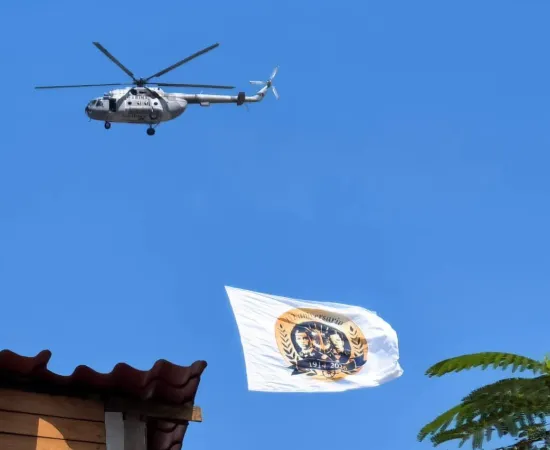 Sobrevuelo de aeronaves en la capital se debe a próximo "Expomar 2026"