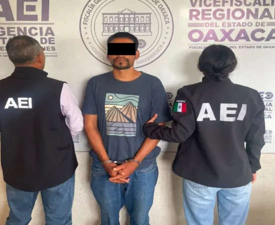 Obtiene FGEO vinculación a proceso y prisión preventiva contra probable responsable del delito de violación, cometido en agravio de una adolescente ocurrida en Zaachila