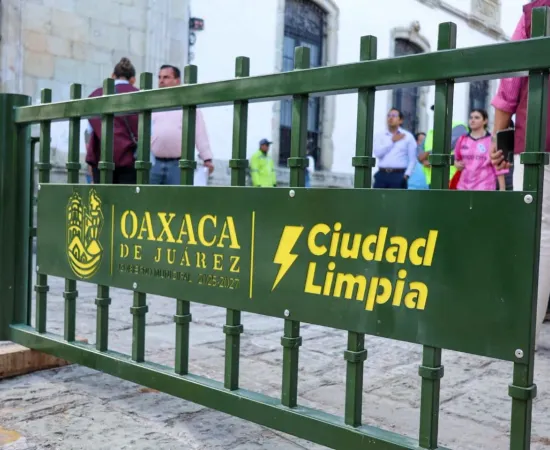 Ayuntamiento capitalino fortalece el cuidado y la seguridad del Andador Macedonio Alcalá