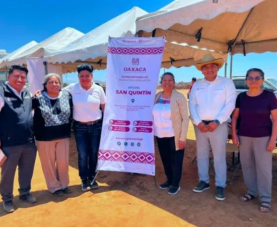 Las familias oaxaqueñas siempre contarán con el respaldo de su estado, sin importar dónde se encuentren