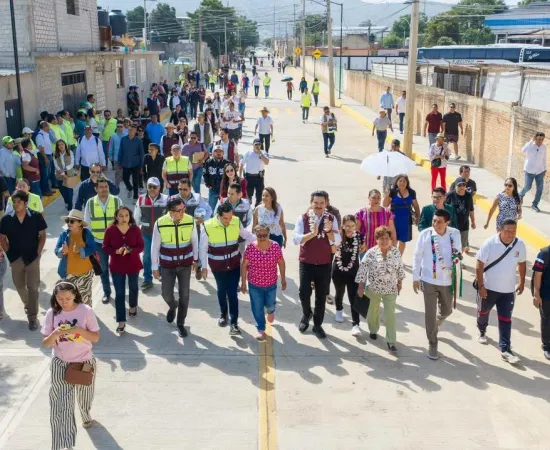 Nueva vialidad en Pueblo Nuevo mejora conectividad entre Oaxaca de Juárez y municipios vecinos