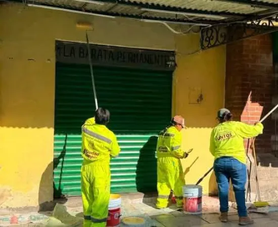 Tequio para cuidar uno de nuestros mercados más emblemáticos de la capital*