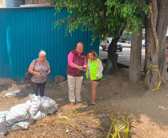 Atiende Gobierno de Oaxaca de Juárez reporte ciudadano por socavón en la colonia Estado de Oaxaca