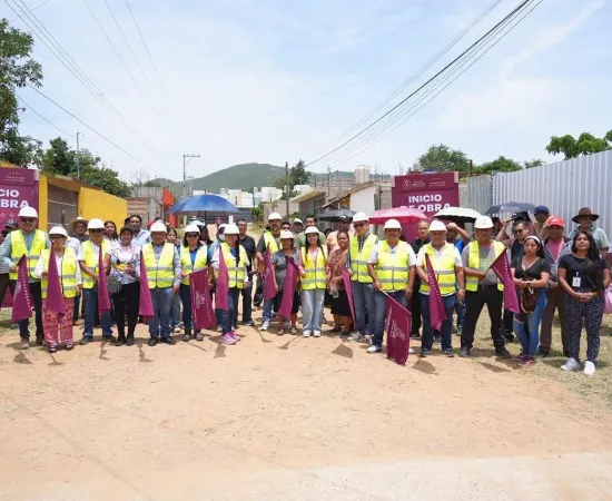 Arranca Xoxocotlán pavimentación en cuatro colonias de la periferia