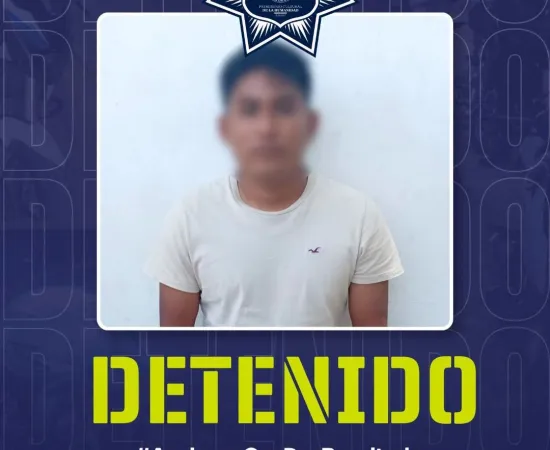 Lo detiene la Policía Municipal por presunta violencia familiar en San Martín Mexicapam