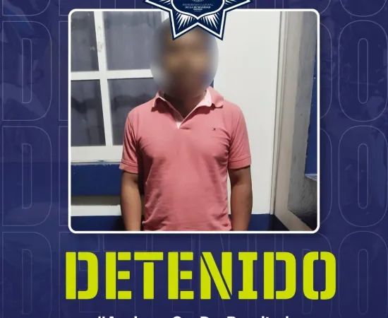 Detenido por presunto intento de asalto en la Central de Abasto