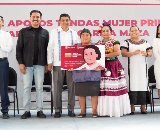 Refrenda Salomón Jara su compromiso con las oaxaqueñas