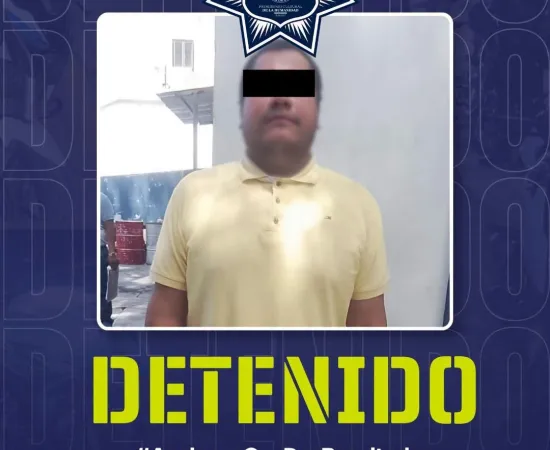 Policía Municipal de Oaxaca de Juárez lo detiene por presunto allanamiento de morada en la colonia Donají