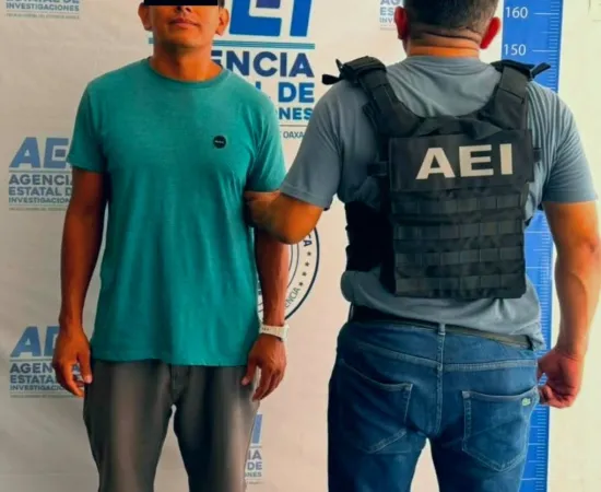 Fiscalía de Oaxaca aprehende a un hombre por violencia familiar en la Costa
