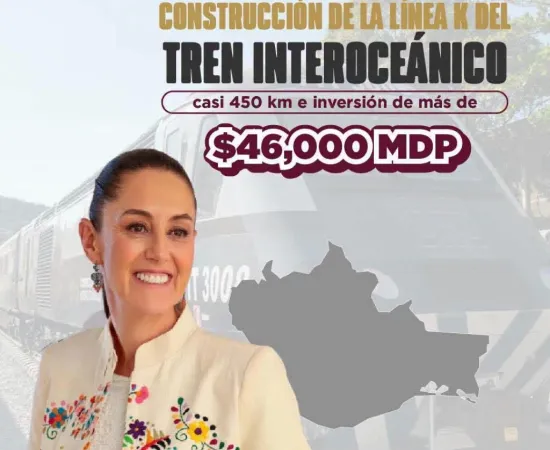 Reconoce #NinoMorales impulso a Línea K, como apuesta histórica para Oaxaca