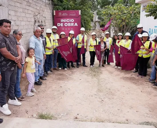 Xoxocotlán inicia rehabilitación de Avenida Quinta Las Águilas y cuatro obras de pavimentación