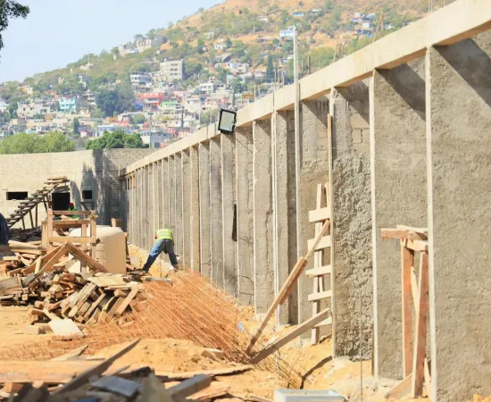 Avanza la obra de rehabilitación en el Parque del Amor