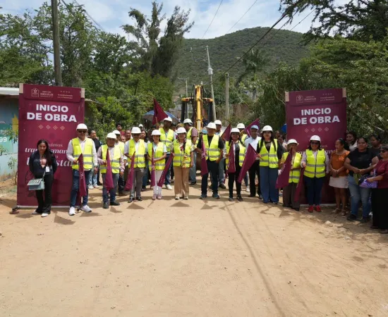 Xoxocotlán amplía infraestructura urbana; arranca ocho nuevas obras