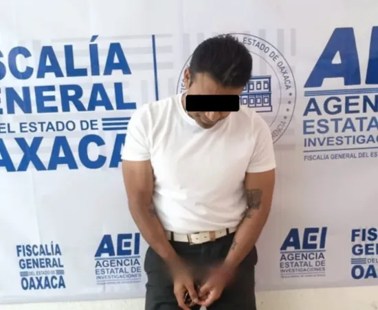 Fiscalía de Oaxaca detiene a probable responsable de robo con violencia de 63 teléfonos celulares en Zimatlán de Álvarez