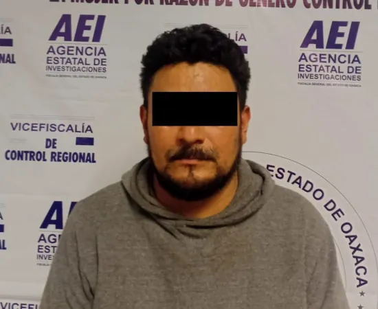Fiscalía de Oaxaca ejecuta orden de aprehensión por feminicidio ocurrido en Reyes Etla