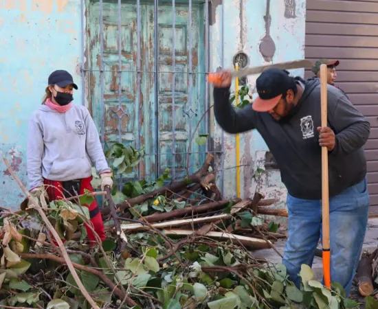 Tequio Vecinal fortalece la limpieza y el mantenimiento de espacios públicos en Trinidad de las Huertas