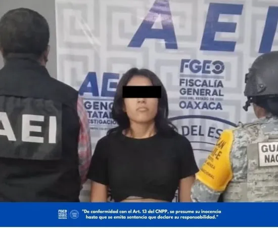 La detienen en flagrancia por narcomenudeo en Santo Domingo Tehuantepec
