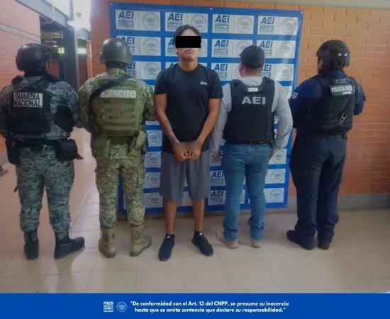 FGEO detiene a probable responsable del homicidio de una mujer y lesiones contra un hombre ocurridos en la región Mixteca