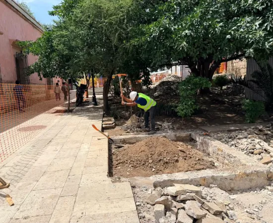 Arrancan los trabajos de rehabilitación de la Plazuela del Carmen Alto