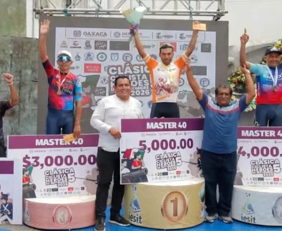 Juchitán dio continuidad a la clásica ciclista "Héroes 5 de Septiembre"
