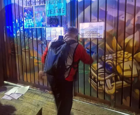 Suspenden bar en Santa Lucía del Camino