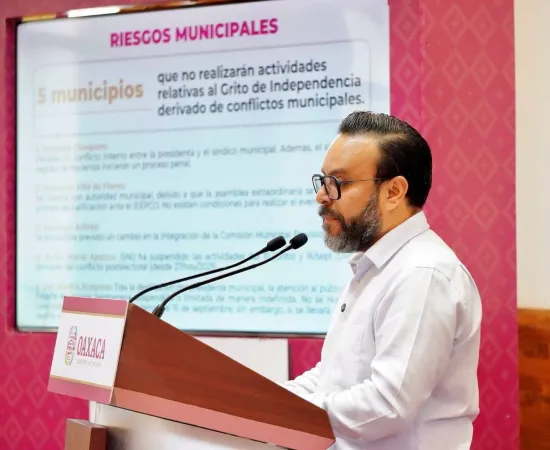 Oaxaca vivirá fiestas patrias en paz y con seguridad: Jesús Romero