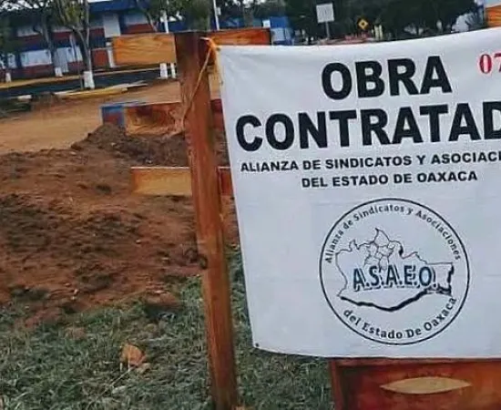 Rector de la UABJO otorga obra a sindicato investigado por actos delictivos