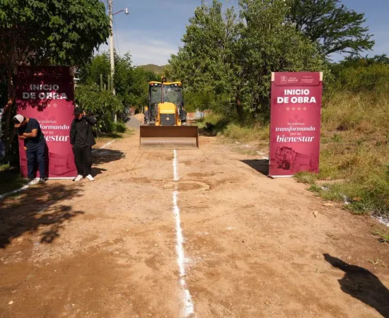 Inicia Nancy Benítez tres nuevas obras de pavimentación en Xoxocotlán