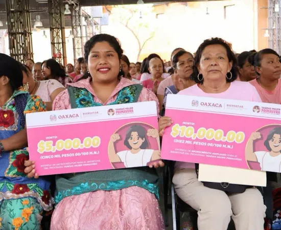 La Secretaria Vilma Martínez recorre 3 regiones en una semana llevando bienestar a mujeres oaxaqueñas