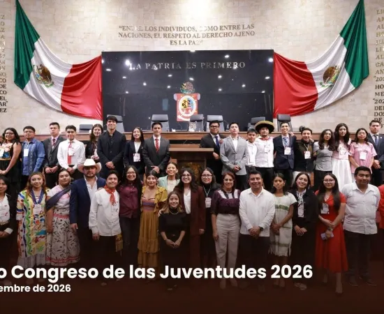 Cuarto Congreso de las Juventudes 2026: un espacio para la participación y transformación de Oaxaca