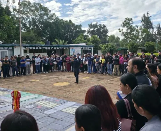 Educación vial fortalece la prevención en comunidad escolar de Oaxaca de Juárez