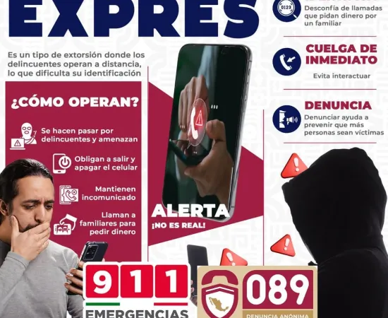 Alertan sobre engaños utilizados en casos de secuestro virtual