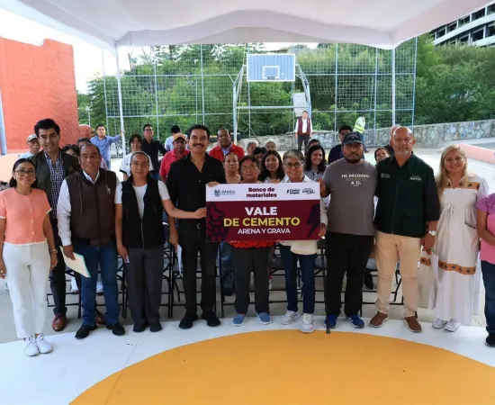A través del Banco de Materiales, Ray Chagoya impulsa obras de beneficio común en Oaxaca de Juárez