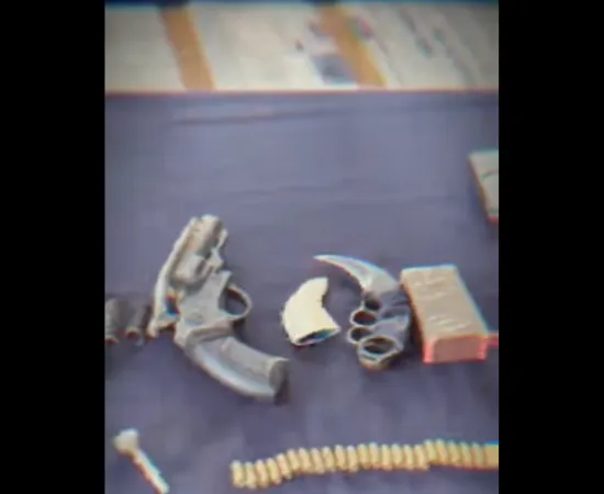 Detienen a persona con arma hechiza y 24 cartuchos en Oaxaca de Juárez