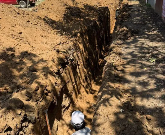 Atiende Gobierno de Xoxocotlán más de 2.7 kilómetros de drenaje sanitario