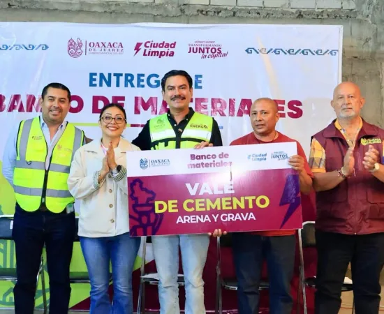 Banco de Materiales para impulsar mejoras desde la Colonia Unión