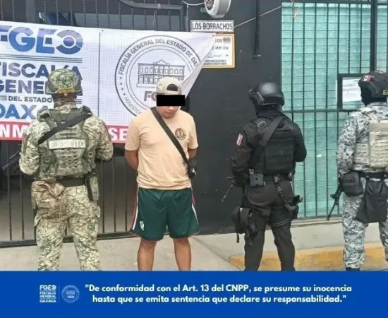 FGEO ejecuta cateo en Etla y detiene a probable responsable de narcomenudeo