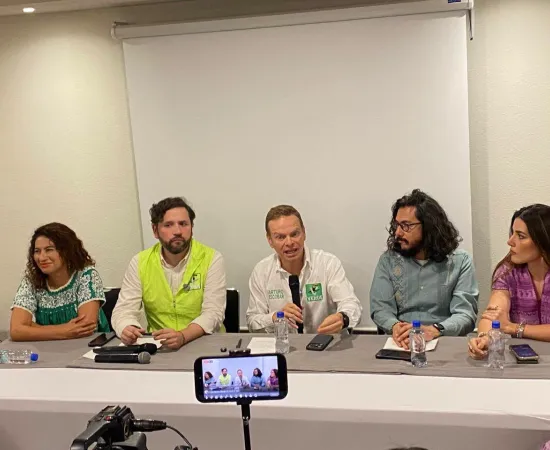 Raúl Bolaños Cacho será la propuesta del Verde a la gubernatura de Oaxaca en 2028: Arturo Escobar