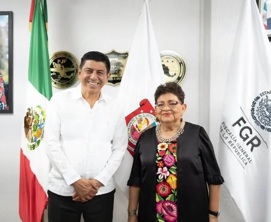 Ernestina Godoy reconoce avances en Oaxaca y refrenda coordinación con Salomón Jara