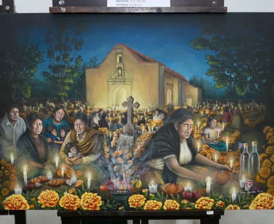 “La Velada del Panteón Viejo”, imagen oficial de la Fiesta de los Fieles Difuntos 2026 en Xoxocotlán