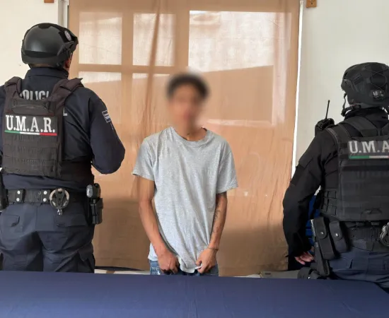 Policía Municipal detiene a persona por presunto intento de robo a una joven