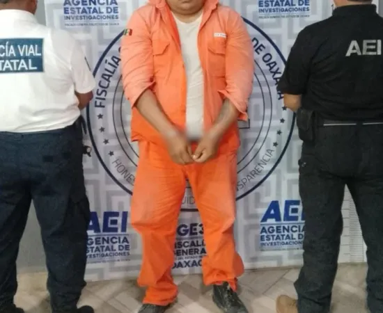 FGEO aprehende a probable responsable de lesiones calificadas cometidas en San Blas Atempa