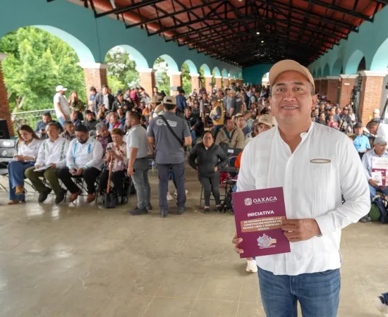 Convoca Nino Morales a construir desde el pueblo la nueva Constitución de #Oaxaca 