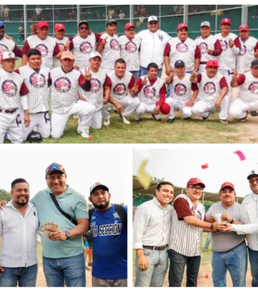 Tekos Despierta Juchitán, se corona bicampeón de la liga municipal de Béisbol Taladxi 