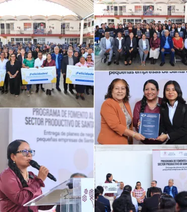 Emprendedores de Xoxocotlán reciben planes de negocio y apoyos de Capital Semilla