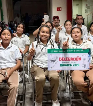 Oaxaca rumbo al Mundialito Escolar 2026