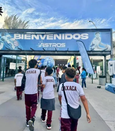 ¡Oaxaca ya está en Guadalajara, en los Juegos Deportivos Nacionales Escolares de la Educación Básica 2025-2026!