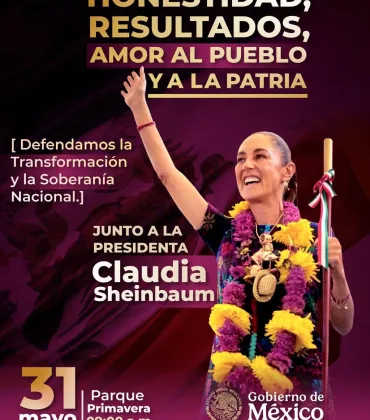 ¡Este domingo 31 de mayo nos vemos en el Parque Primavera!