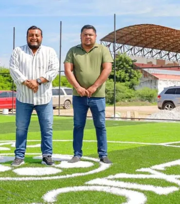 ¡Muy pronto el balón rodará en la nueva cancha que será para los jóvenes de la séptima sección!