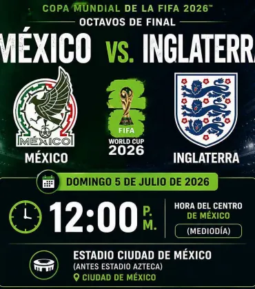 ¡SIEMPRE SI! SE JUEGA A LAS 18 HORAS COMO ESTABA NORMALMENTE. INGLATERRA REPELO. 